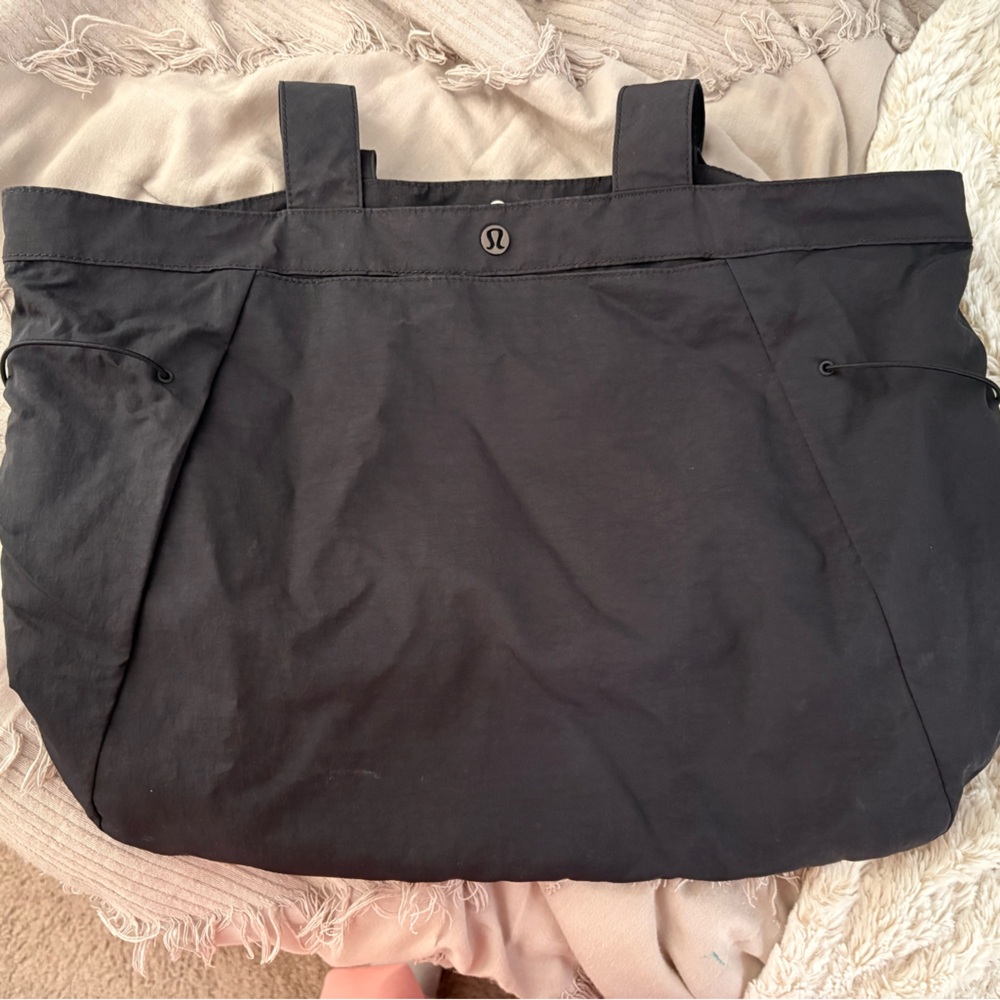 Lululemon Athletica Charcoal Tote Bag